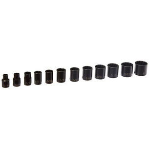 PRODUCTS | Grey Pneumatic 1202 12-Piece 3/8 in. Drive 12-Point Standard Impact Socket Set