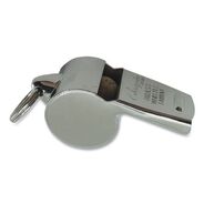 OUTDOOR GAMES | Champion Sports Heavy Weight Metal Sports Whistle - Silver (1 Dozen)