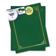 PRODUCTS | Geographics 12.5 in. x 9.75 in. Certificate/Document Cover - Green (6/Pack)