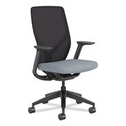 OFFICE CHAIRS | HON Flexion 14.81 in. to 19.7 in. Seat Height Supports Up to 300lb Mesh Back Task Chair - Black/Basalt
