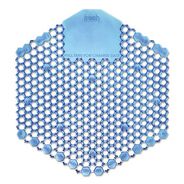 ODOR CONTROL | Fresh Products Wave 3D Urinal Deodorizer Screen - Blue, Cotton Blossom Scent (10/Box, 6 Boxes/Carton)