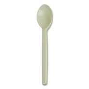 CUTLERY | WNA EPS003 7 in. EcoSense Renewable Plant Starch Cutlery Spoon (50/Pack)