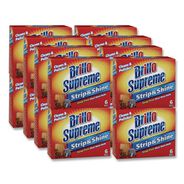 PRODUCTS | Brillo Strip and Shine 2.5 in. x 2 in. Steel Wool Balls - Gray (24/Carton)