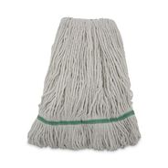 CLEANING AND SANITATION | Boardwalk Premium Standard Cotton/Rayon Fiber Mop Head - Medium, White (12/Carton)