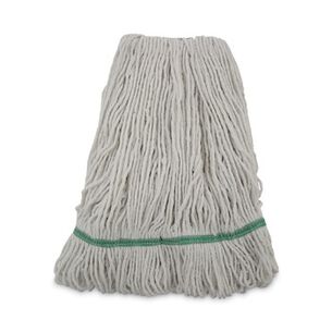PRODUCTS | Boardwalk Premium Standard Cotton/Rayon Fiber Mop Head - Medium, White (12/Carton)