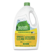 CLEANERS AND CHEMICALS | Seventh Generation 70 oz. Bottle Natural Automatic Dishwasher Gel - Lemon (6/Carton)