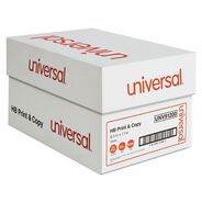 COVER AND CARDSTOCK | Universal UNV91200 8.5 in. x 11 in. 20 lbs. Bond Weight High-Bright Multipurpose Paper - White (10/Carton)