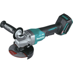 ANGLE GRINDERS | Makita 40V max XGT Brushless Lithium-Ion 4-1/2 in./5 in. Cordless Paddle Switch Angle Grinder with Electric Brake (Tool Only)
