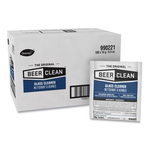 PRODUCTS | Diversey Care Beer Clean 5 oz. Packet Powder Glass Cleaner (100/Carton)