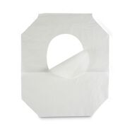PRODUCTS | Boardwalk BWKK5000B 14.17 in. x 16.73 in. Premium Half-Fold Toilet Seat Covers - White (250/Sleeve, 20 Sleeves/Carton)
