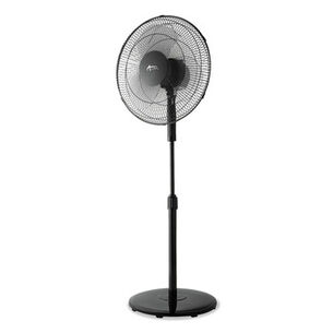 PRODUCTS | Alera 120V 0.37 Amp 3-Speed 16 in. Corded Pedestal Stand Fan - Black