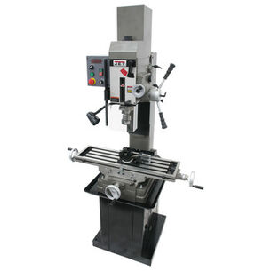 PRODUCTS | JET JMD-45VSPFT Variable Speed Geared Head Square Column Mill Drill with Power Downfeed