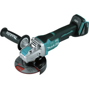 OTHER SAVINGS | Makita 18V LXT Brushless Lithium-Ion 4-1/2 in. / 5 in. Cordless Paddle Switch X-LOCK Angle Grinder with AFT (Tool Only)