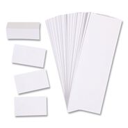 OFFICE AND OFFICE SUPPLIES | U Brands 5167U06-48 3 in. x 1.75 in. Data Card Replacement - White (500/Pack)
