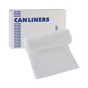 PRODUCTS | Boardwalk 24 in. x 33 in. 16 gal. 6 microns High-Density Can Liners - Natural (50 Bags/Roll, 20 Rolls/Carton)