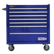 TOOL CHESTS | Homak 36 in. Pro 2 7-Drawer Roller Cabinet - Blue