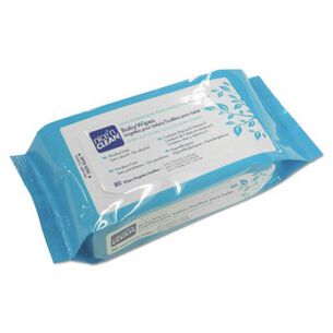 PRODUCTS | Sani Professional NIC A630FW 6.6 in. x 7.9 in. 1-Ply Nice 'N Clean Baby Wipes - Unscented, White (12/Carton)