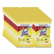 PRODUCTS | LYSOL Brand 6.69 in. x 7.87 in. 1-Ply Disinfecting Wipes Flatpacks - Lemon and Lime Blossom White (24/Carton)