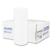 PRODUCTS | Inteplast Group 55 gal. 17 microns 36 in. x 60 in. High-Density Interleaved Commercial Can Liners - Clear (200/Carton)