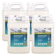 PRODUCTS | ECOS PRO PL972104CT 1 Gallon Dishmate Manual Dish Liquid Jug - Free and Clear (4/Carton)