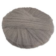 PRODUCTS | GMT 20 in. Diameter Grade 3 Cleaning and Polishing Radial Steel Wool Pads - Gray (12/Carton)