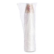 CUTLERY | Dart 12X16G 12 oz. Cafe G Foam Hot/Cold Cups - White/Brown/Red (1000/Carton)