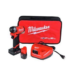  | Milwaukee M12 FUEL Stubby 1/4 in. Impact Wrench Kit