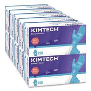 DISPOSABLE GLOVES | Ansell Kimtech Element Nitrile Exam Gloves - Medium, Blue (2500/Carton)