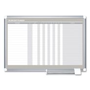 WHITE BOARDS | MasterVision 36 in. x 24 in. In-Out Magnetic Dry Erase Board - Silver Frame