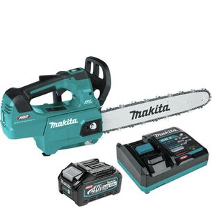  | Makita 40V MAX XGT Brushless Lithium-Ion Cordless 14 in. Top Handle Chain Saw Kit (4 Ah)