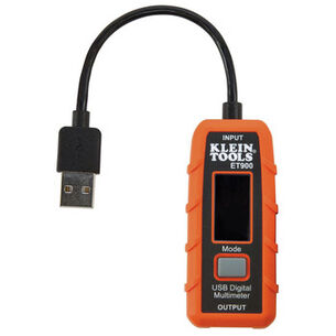 PRODUCTS | Klein Tools USB-A (Type A) USB Digital Meter