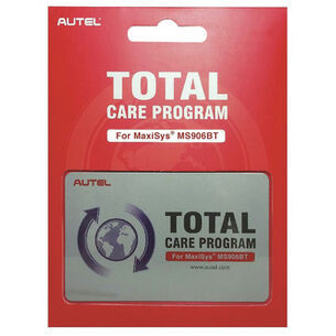  | Autel MaxiSYS MS906BT 1 Year Total Care Program Card