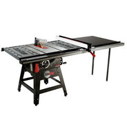 TABLE SAWS | SawStop 110V Single Phase 1.75 HP 14 Amp 10 in. Contractor Saw with 52 in. Professional Series T-Glide Fence System