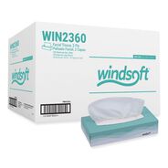 PRODUCTS | Windsoft 2-Ply Flat Pop-Up Box Facial Tissue - White (30 Boxes/Carton)