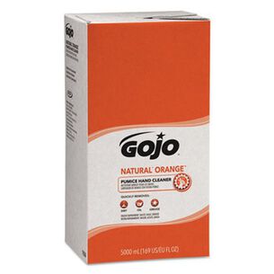 PRODUCTS | GOJO Industries 5000 mL NATURAL ORANGE Pumice Hand Cleaner Refill - Citrus Scent (2/Carton)