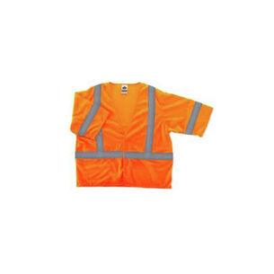  | Ergodyne GloWear 8310HL Type R Class 3 Economy Mesh Vest - Small/Medium, Orange