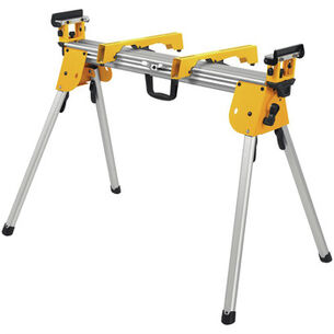 MITER SAW ACCESSORIES | Dewalt 11.5 in. x 100 in. x 32 in. Compact Miter Saw Stand - Silver/Yellow