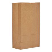 STORAGE AND ORGANIZATION | Ross & Wallace Paper Products 7 in. x 4.38 in. x 13.75 in. #12 Size Grocery Paper Bags - Kraft (500/Bundle)