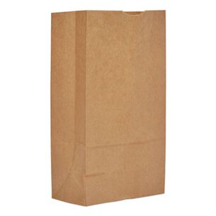  | General 18412 7.06 in. x 4.5 in. x 13.75 in. #12 Grocery Paper Bags - Kraft (500 Bags/Bundle)