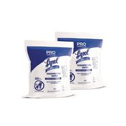 FACILITY MAINTENANCE SUPPLIES | LYSOL Brand 6 in. x 8 in. 1-Ply Professional Disinfecting Wipe Bucket Refill - Lemon and Lime Blossom White (2/Carton)