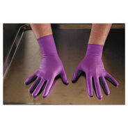 FACILITY MAINTENANCE SUPPLIES | Ansell 6 mil Thick 12 in. Long Powder-Free PURPLE NITRILE Exam Gloves - Large, Purple (500/Carton)