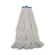 CLEANING TOOLS | Boardwalk 24 oz. Lie-Flat Rayon Fiber Mop Head - White (12/Carton)