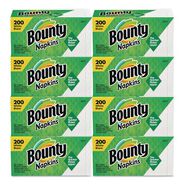 PRODUCTS | Bounty 12-1/10 in. x 12 in. 1-Ply Quilted Napkins - White (8/Carton)