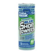CLEANING TOWELS | Sellars 1-Ply 11 x 9.4 TOOLBOX Shop Towels - Blue (30/Carton)