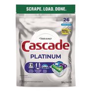 FACILITY MAINTENANCE SUPPLIES | Cascade 80797184 Platinum ActionPacs, Fresh Scent 14 oz Pack, 4 Packs/Carton
