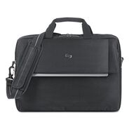 OFFICE AND OFFICE SUPPLIES | SOLO Urban 16.5 in. x 3 in. x 11 in. Polyester Briefcase Fits Devices Up to 17.3 in. - Black
