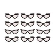 EYE PROTECTION | Ansell V30 Nemesi Foam Safety Glasses - Black Nylon Frame/Clear Polycarbonate Lens (12/Carton)