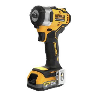 CLEARANCE | Dewalt 20V MAX Brushless Lithium-Ion 3/8 in. Cordless Impact Wrench Kit (1.7 Ah)