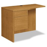 OFFICE DESKS AND WORKSTATIONS | HON H105818L.CC 42 in. x 18 in. - 24 in. x 29.5 in. 10500 Series Curved Left Return - Harvest