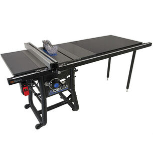  | Delta 15 Amp 52 in. Contractor Table Saw with Steel Extensions